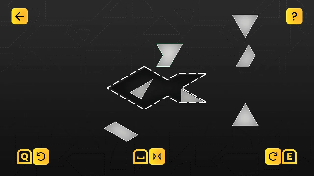 Tangram Collection: Rabbit  Puzzle Pack Screenshot 1