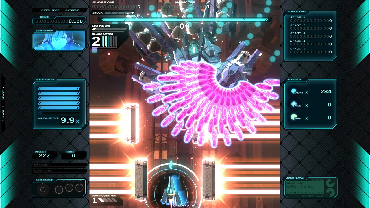 Danmaku Unlimited 4 WYVER ULTRA Screenshot 1