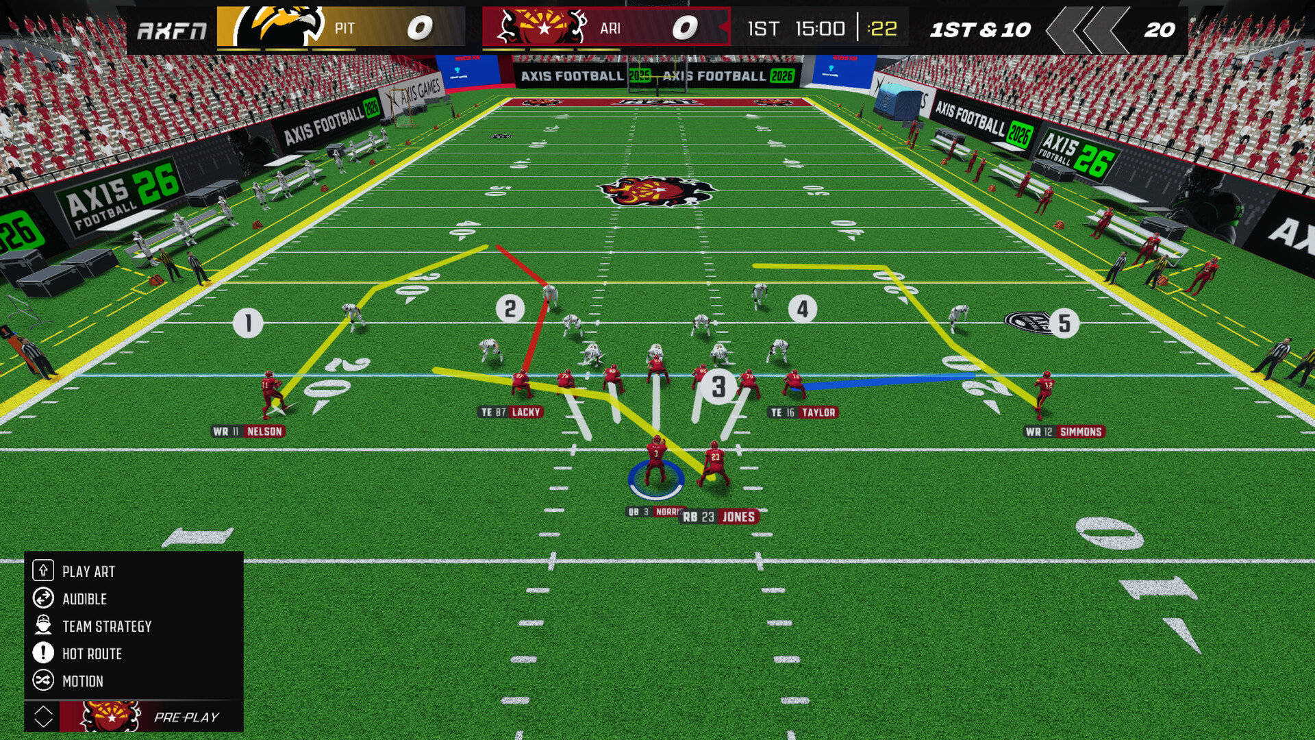 Axis Football 2026 Screenshot 0