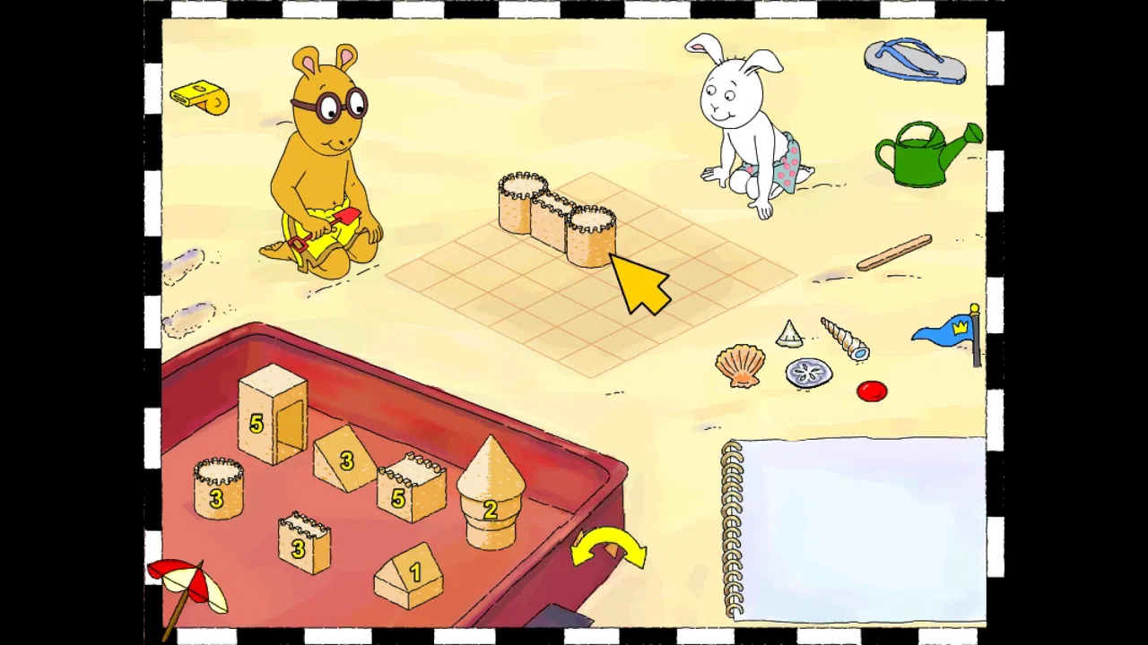 Arthur's Sand Castle Contest Screenshot 1