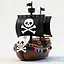 Attack the pirate ship icon