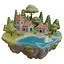 Clearing the Floating Island icon