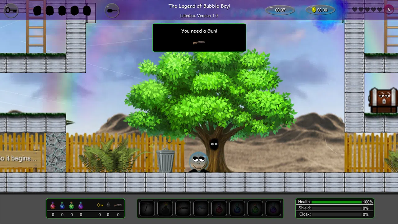 The Legend of Bubble Boy Screenshot 1