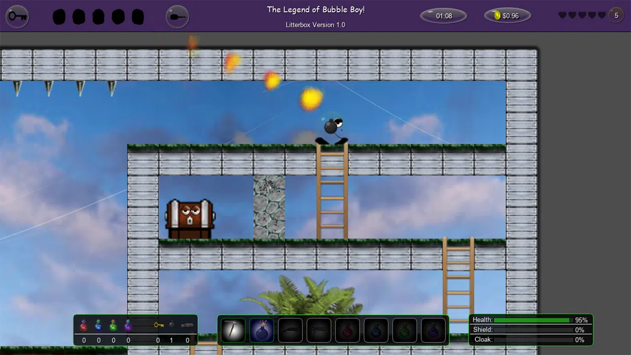 The Legend of Bubble Boy Screenshot 0