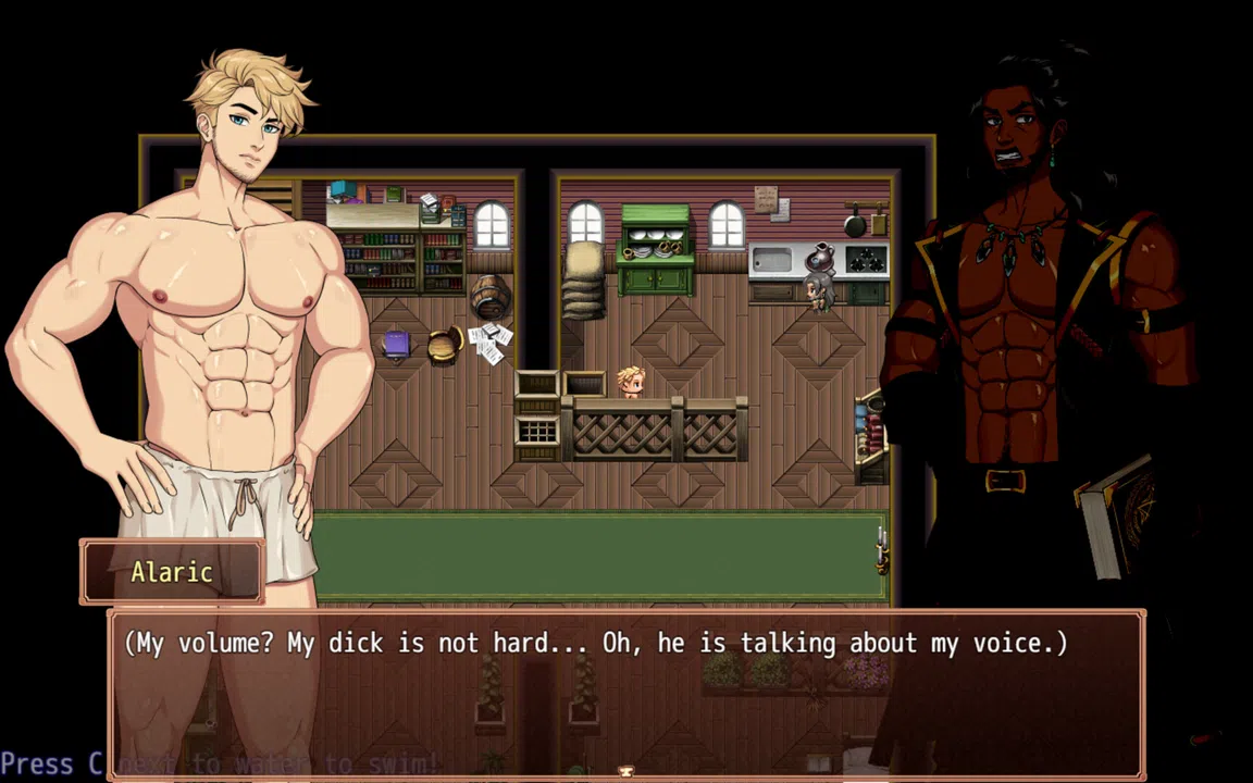 Forged Desires: A Bara JRPG Screenshot 0
