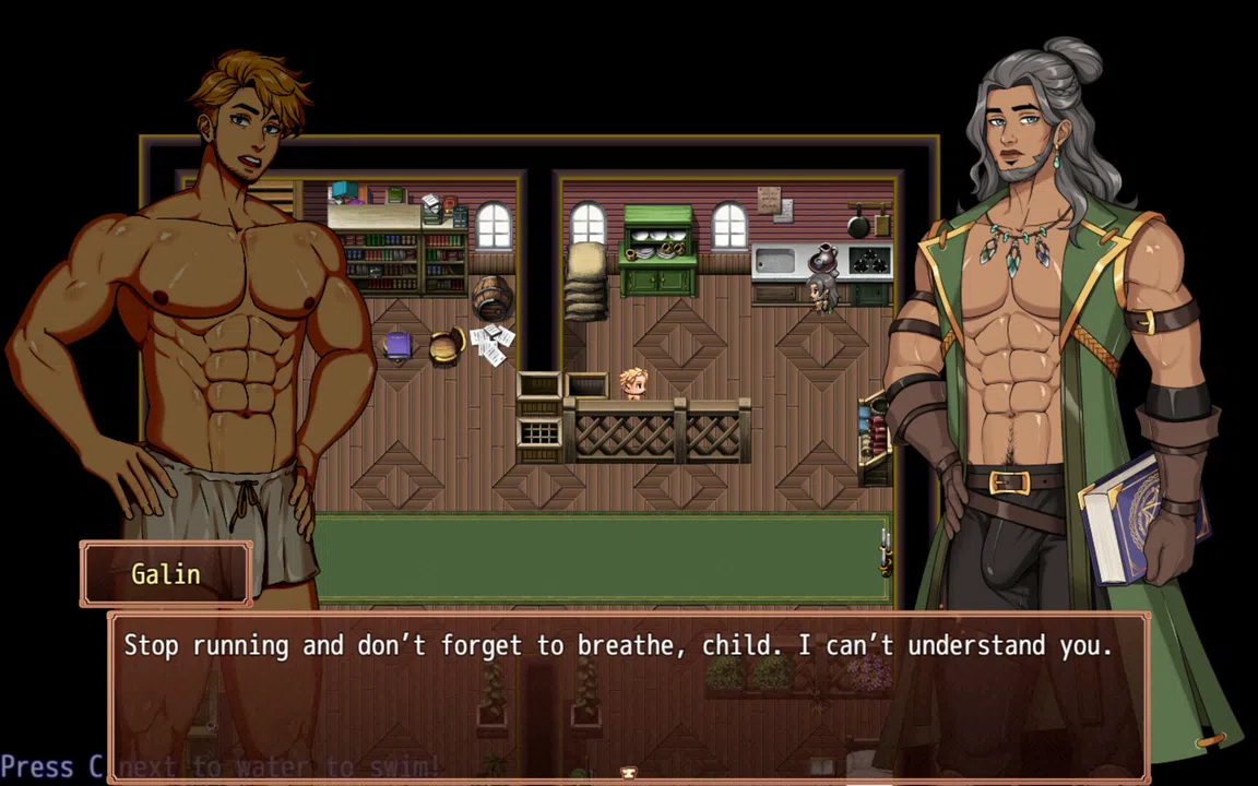 Forged Desires: A Bara JRPG Screenshot 1