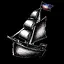 Setting sail icon
