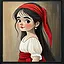 The girl with the pearl earring icon