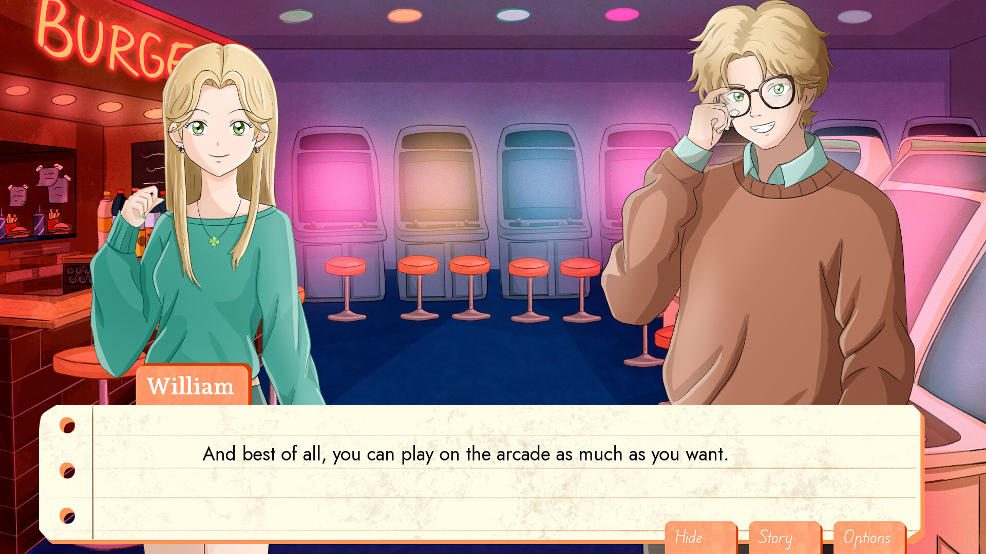 Remembering Emily - Mystery visual novel Screenshot 2