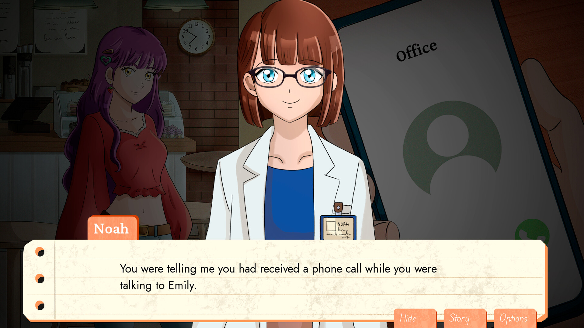 Remembering Emily - Mystery visual novel Screenshot 4