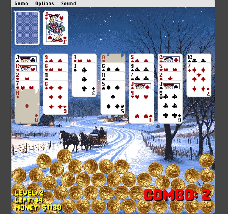 Misty's Super Golf Solitaire Screenshot 1