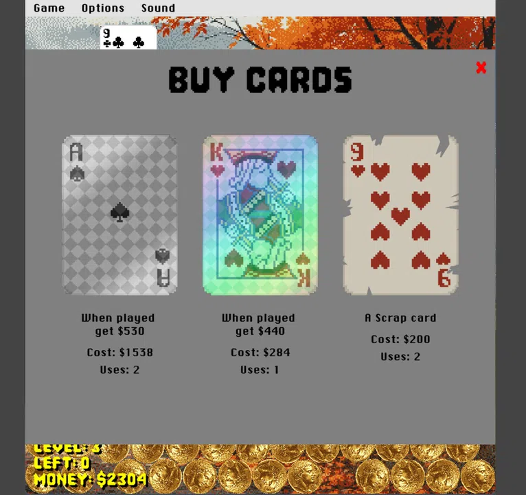 Misty's Super Golf Solitaire Screenshot 2