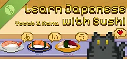 Learn Japanese Kana & Vocab with Sushi Demo