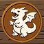 Baby dragon slayer icon