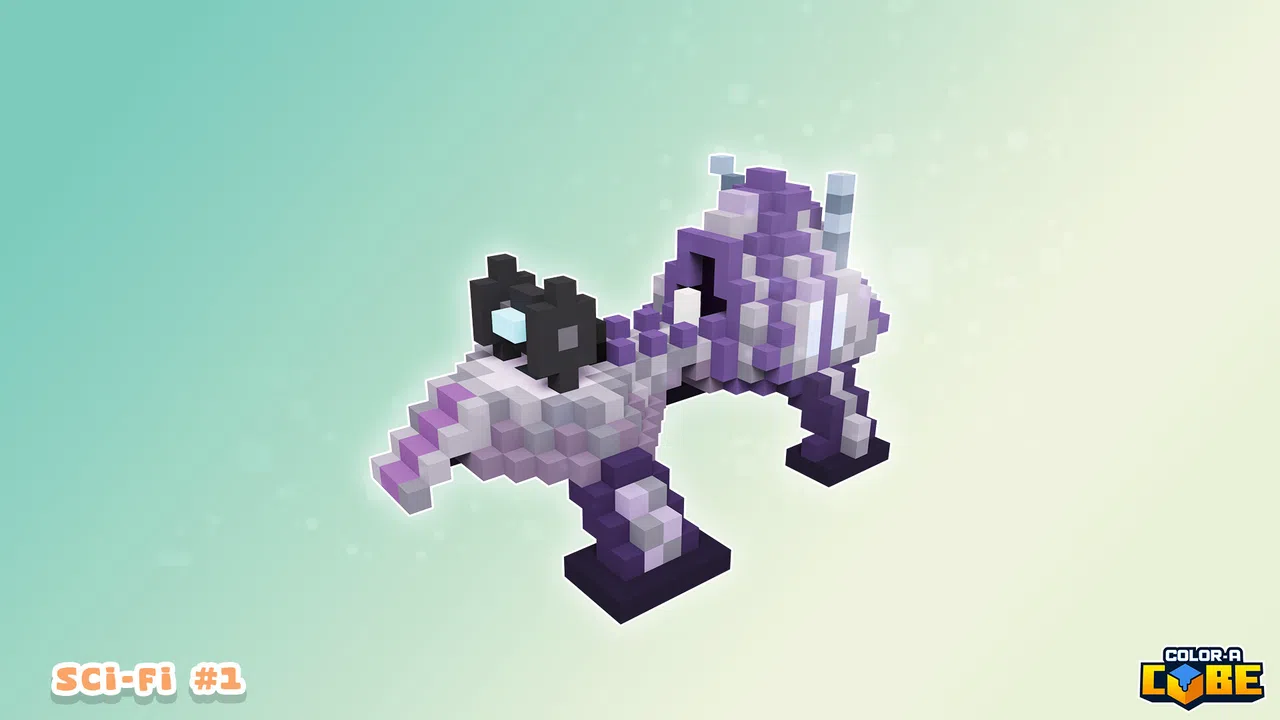 Color-A-Cube - Scifi Pack #1 Screenshot 4