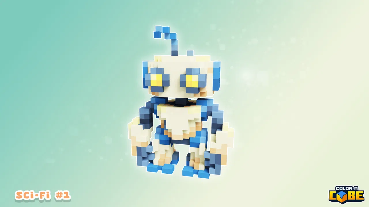Color-A-Cube - Scifi Pack #1 Screenshot 2