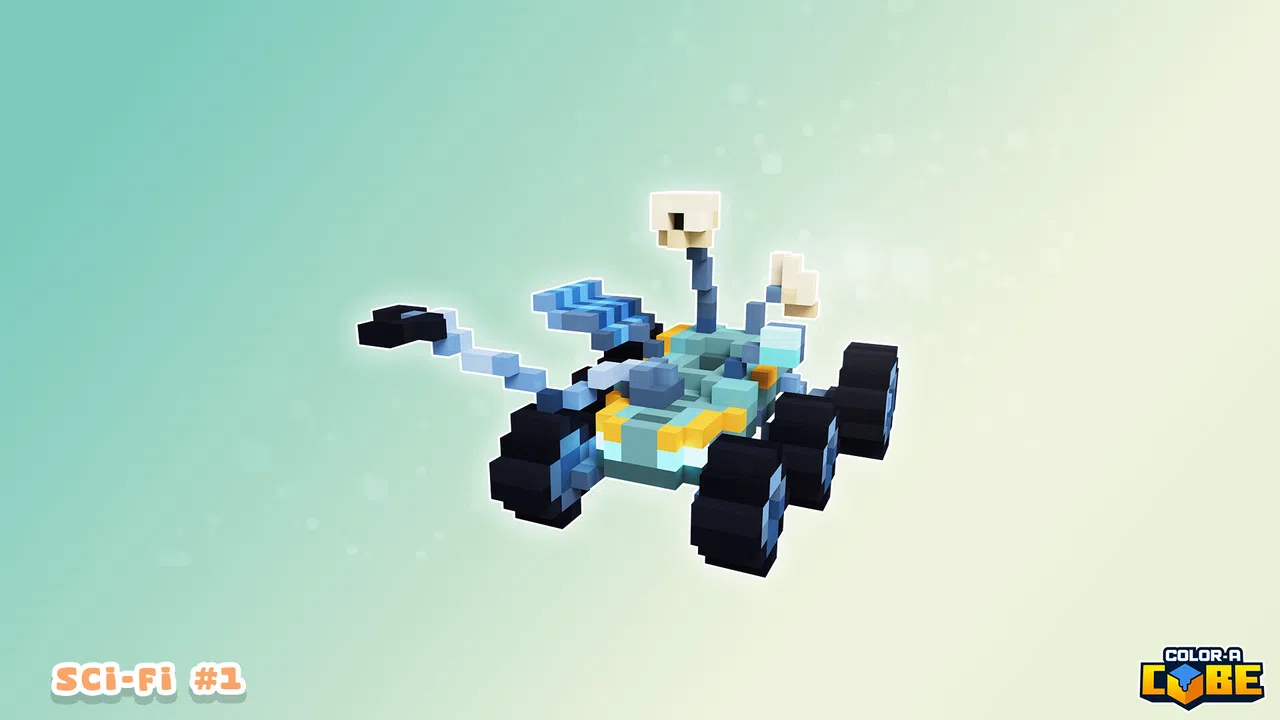 Color-A-Cube - Scifi Pack #1 Screenshot 5