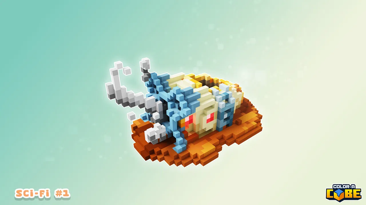 Color-A-Cube - Scifi Pack #1 Screenshot 10