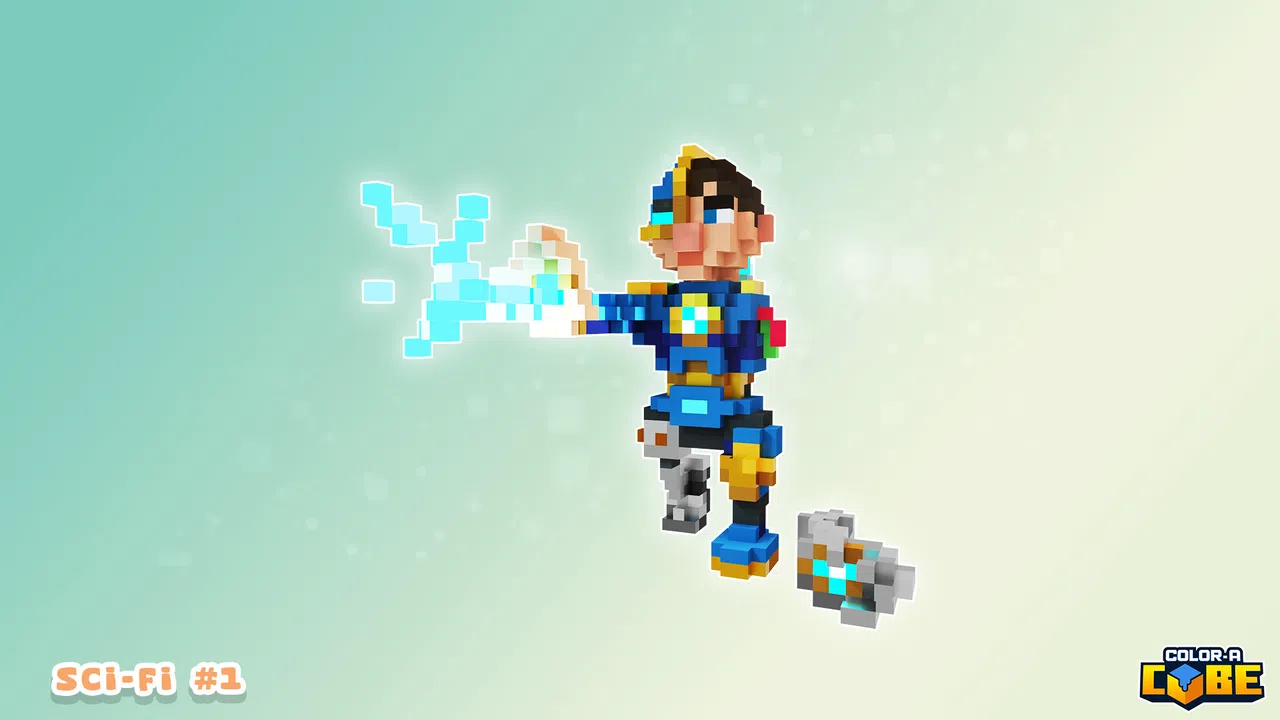 Color-A-Cube - Scifi Pack #1 Screenshot 3