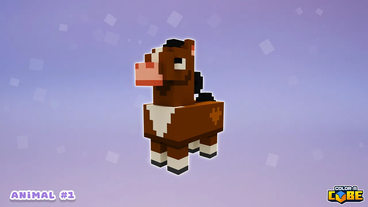 Color-A-Cube - Farm Animal Pack #1 Screenshot 3