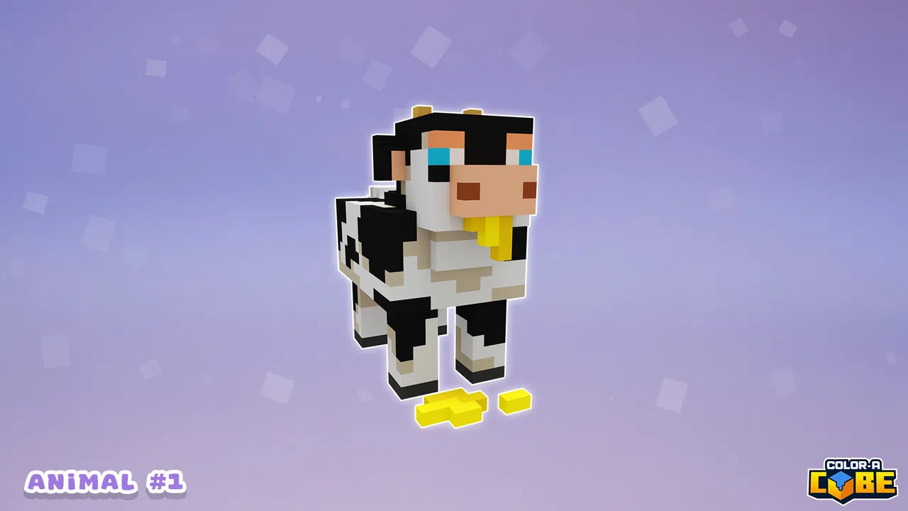 Color-A-Cube - Farm Animal Pack #1 Screenshot 8