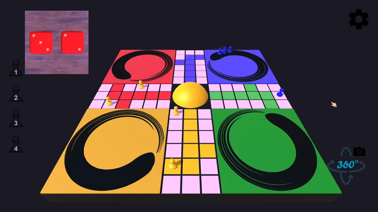 Dice Battle: 3D Board Game Screenshot 2
