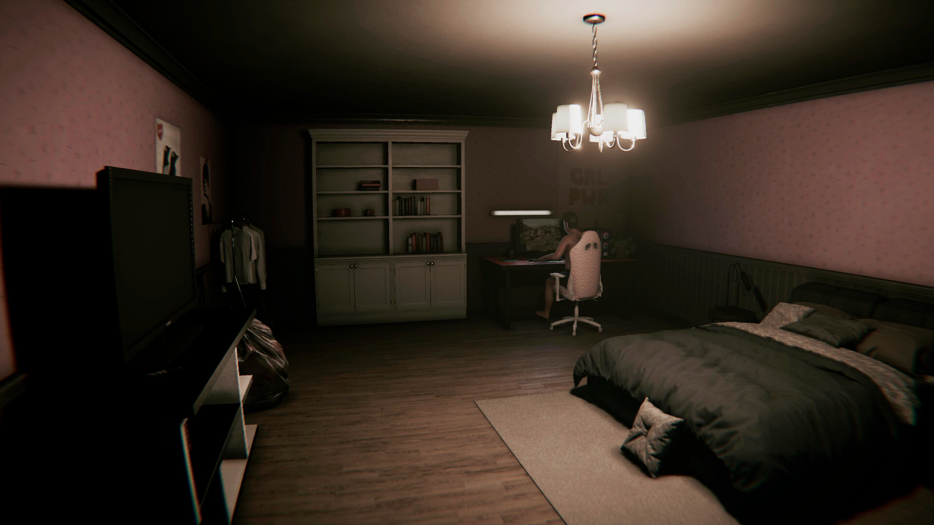 I woke up in the house of a fat man: he's over 30 years old and loves beer and games Screenshot 4