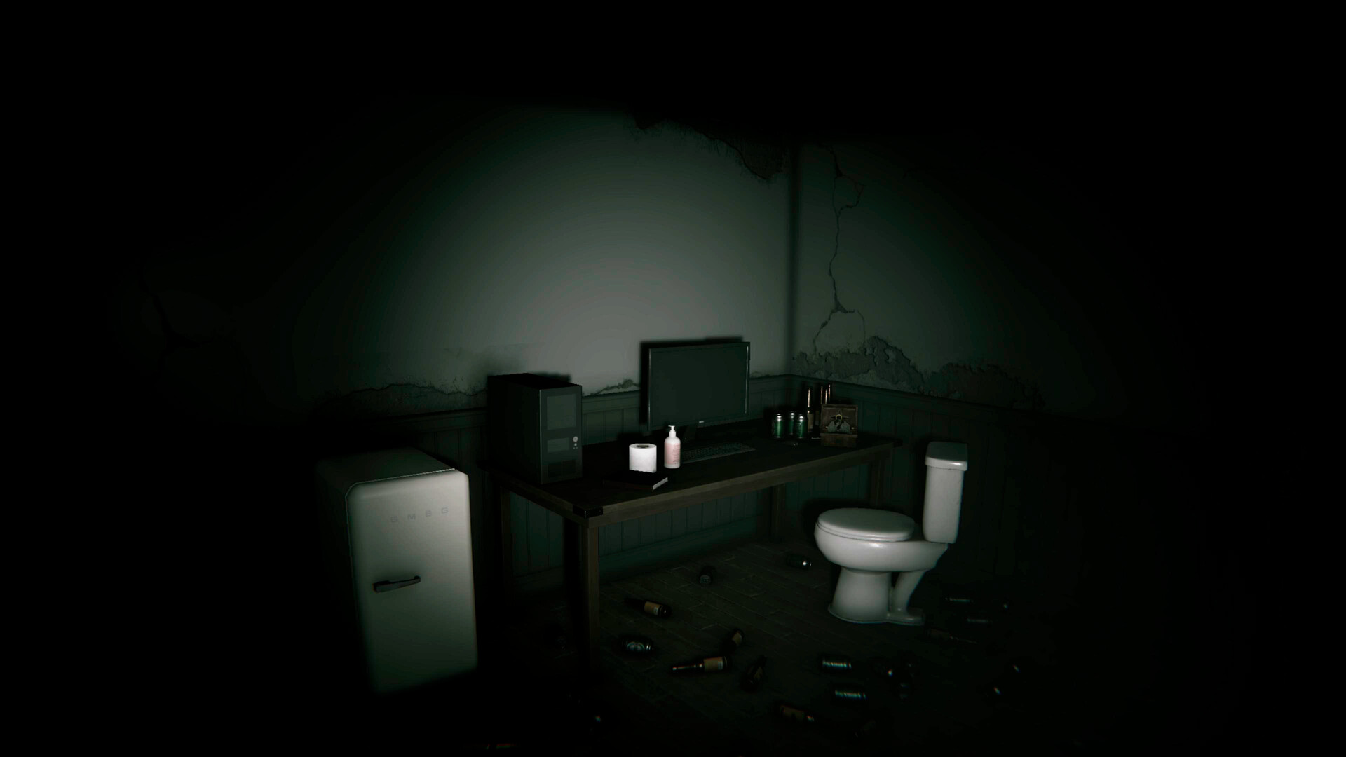 I woke up in the house of a fat man: he's over 30 years old and loves beer and games Screenshot 5