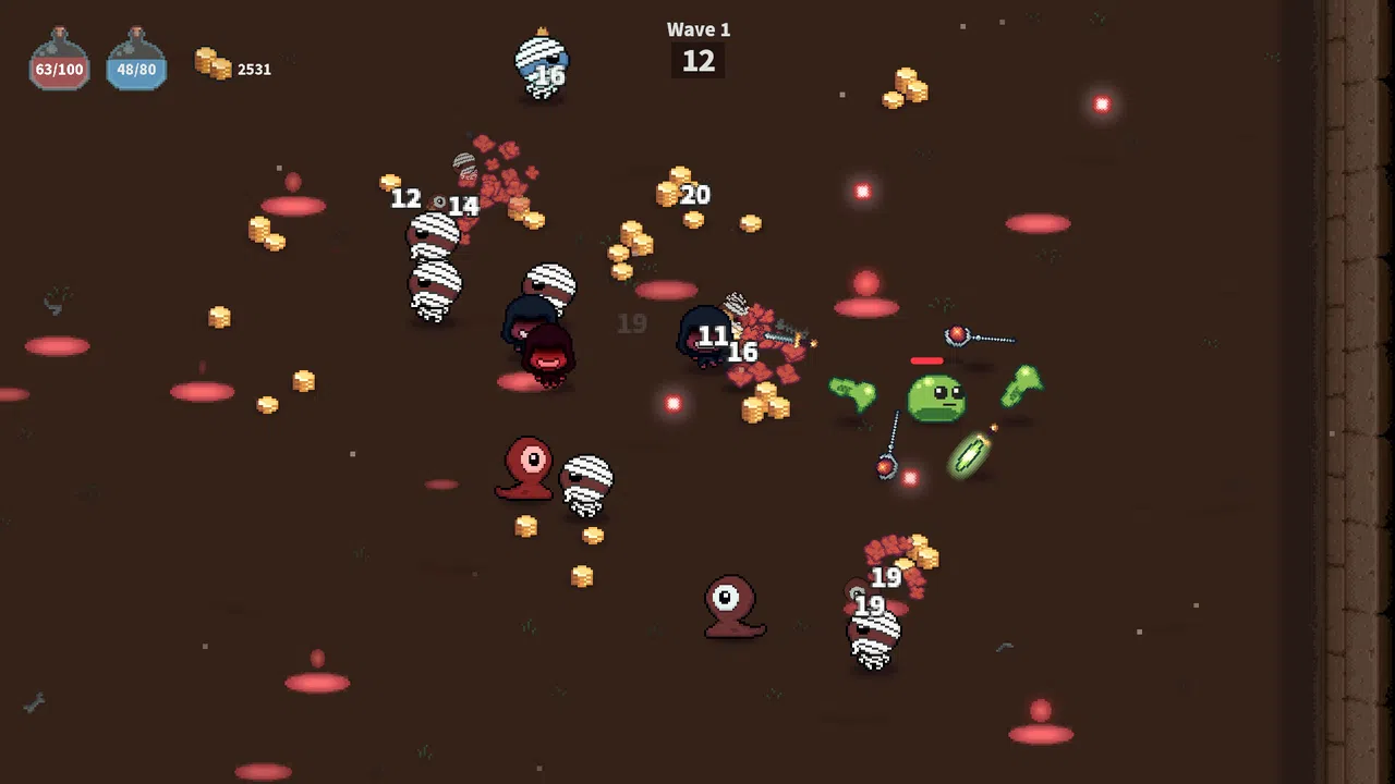 Dungeon Thrones: Rise of Slimes Screenshot 2