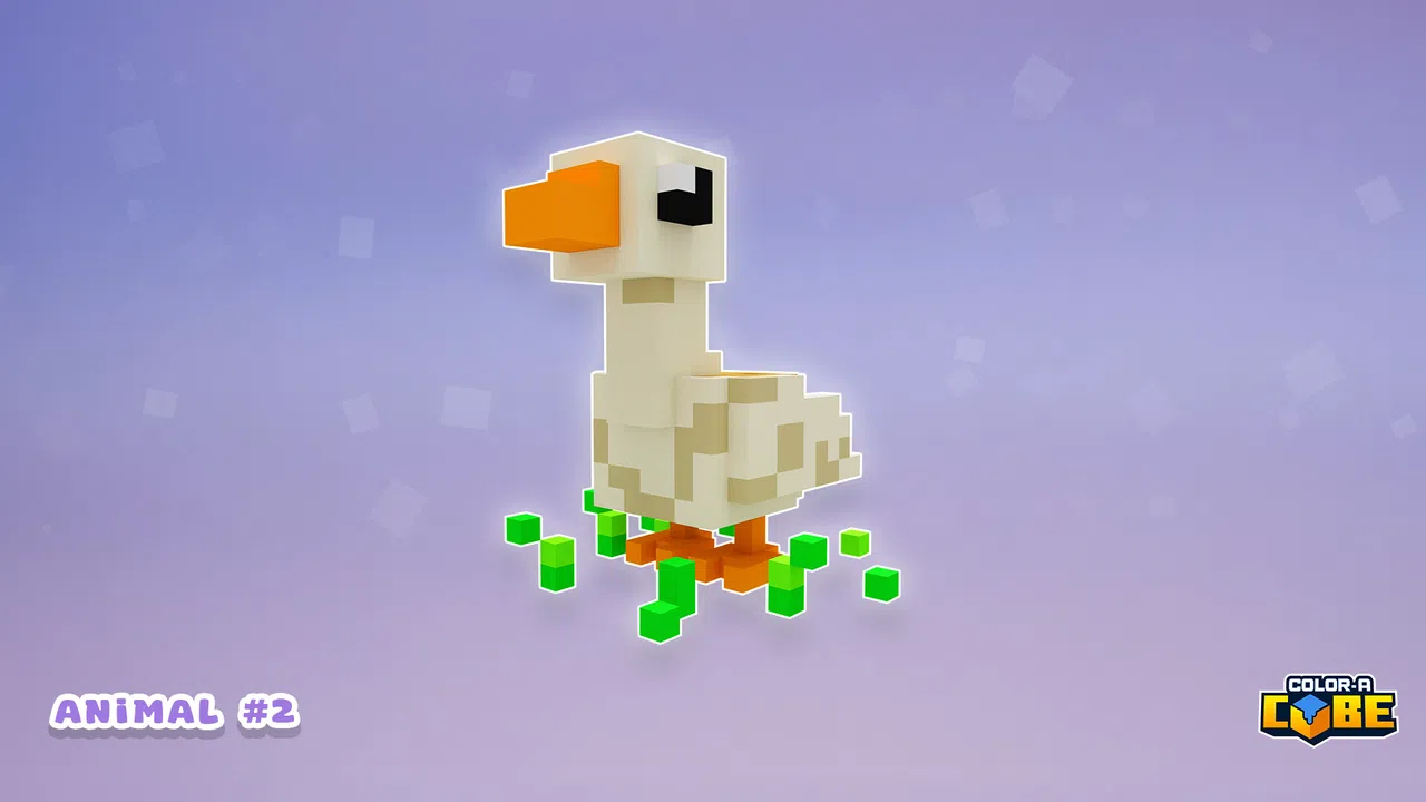 Color-A-Cube - Farm Animal Pack #2 Screenshot 1