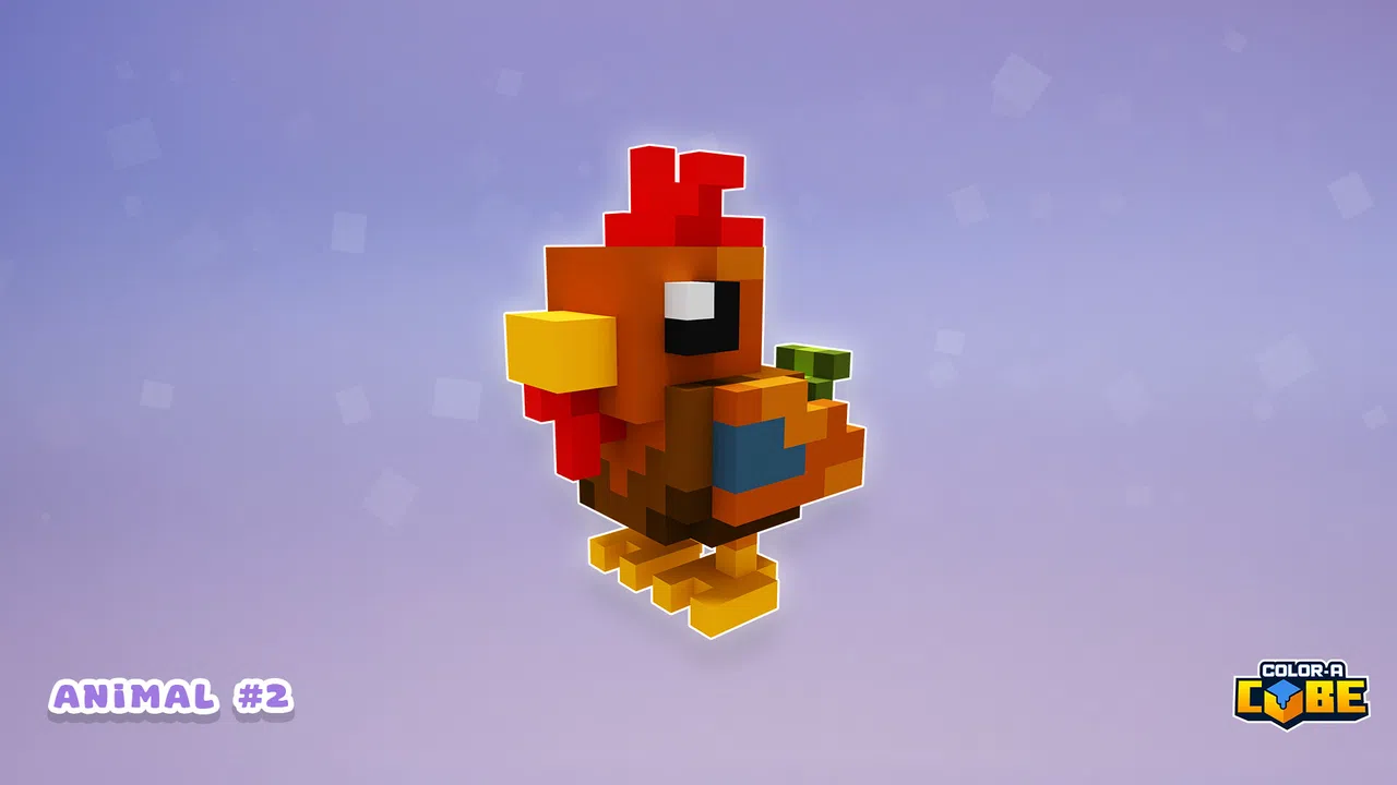 Color-A-Cube - Farm Animal Pack #2 Screenshot 2