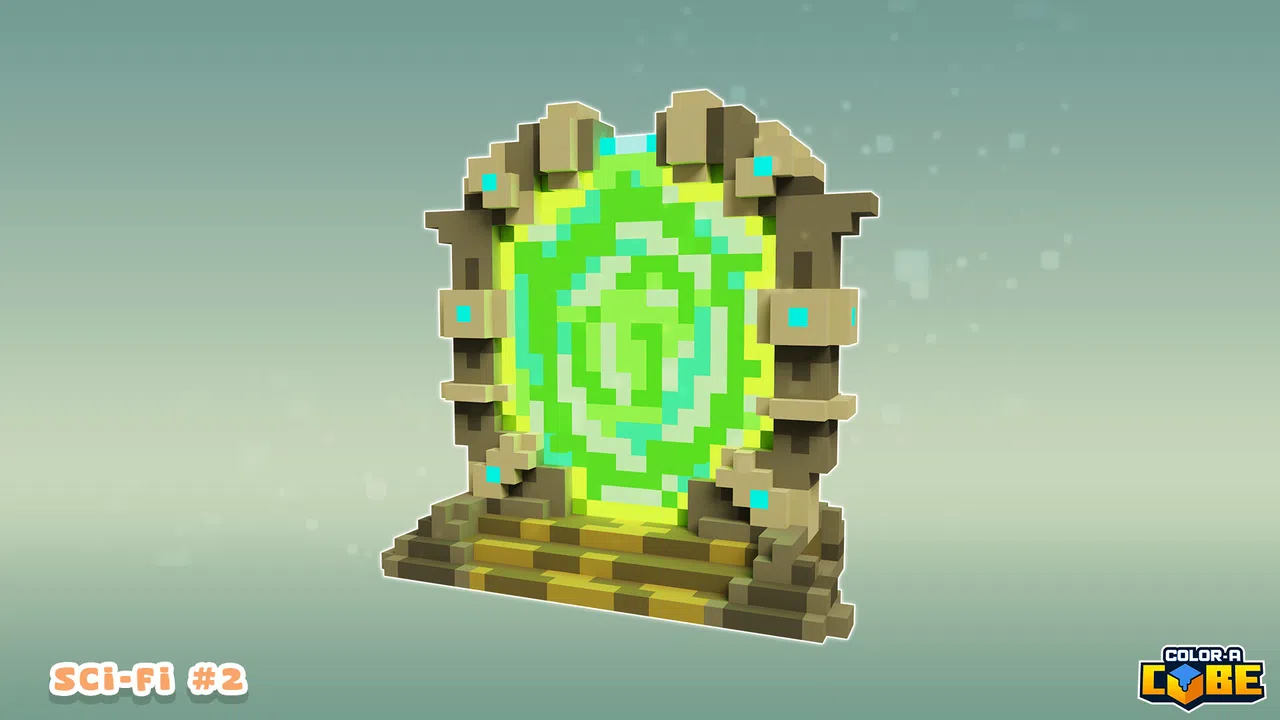 Color-A-Cube - Scifi Pack #2 Screenshot 2