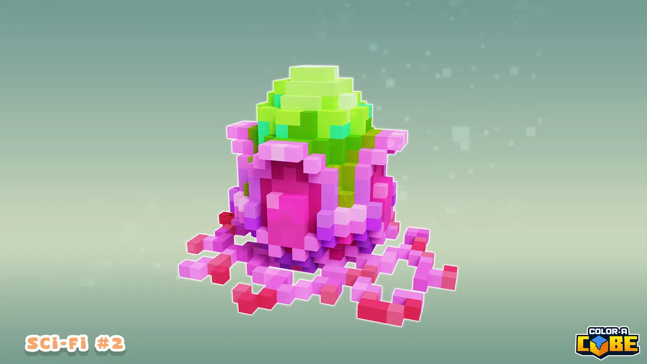 Color-A-Cube - Scifi Pack #2 Screenshot 3