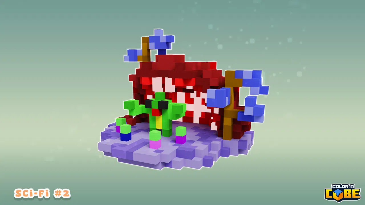 Color-A-Cube - Scifi Pack #2 Screenshot 6