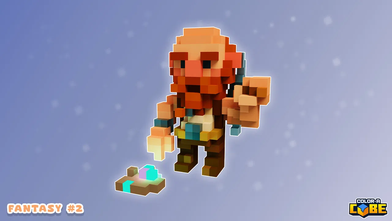 Color-A-Cube - Fantasy Pack #2 Screenshot 9