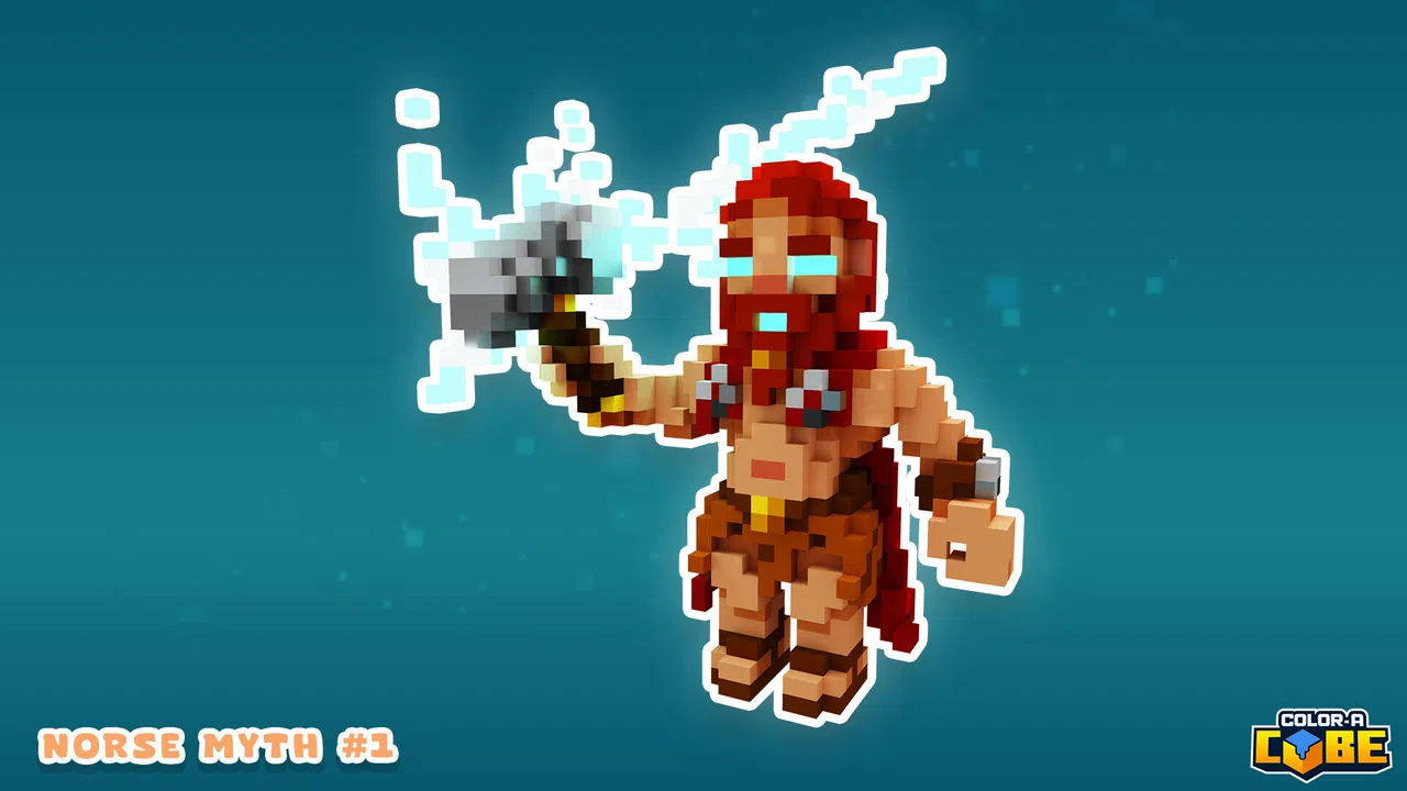 Color-a-Cube - Norse Myth Pack #1 Screenshot 4