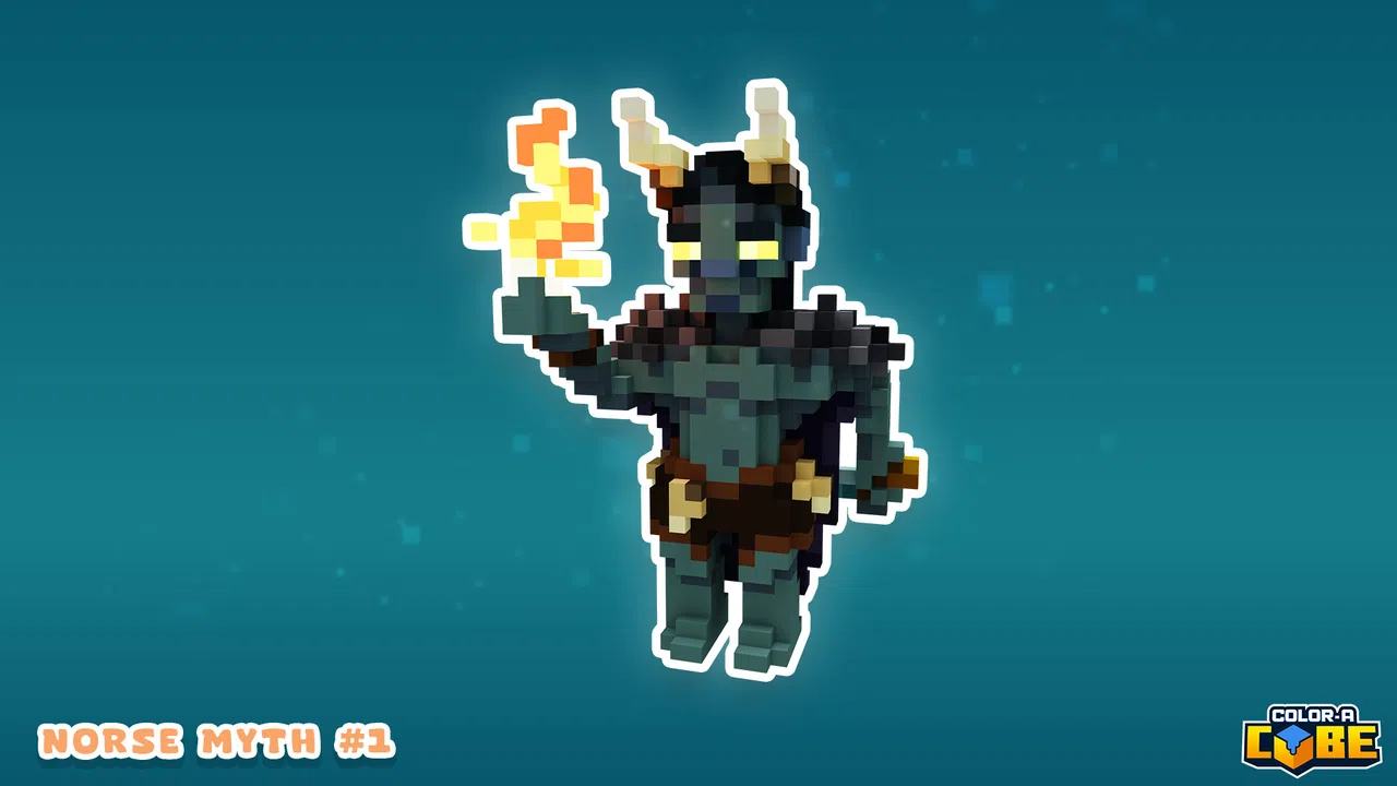 Color-a-Cube - Norse Myth Pack #1 Screenshot 7