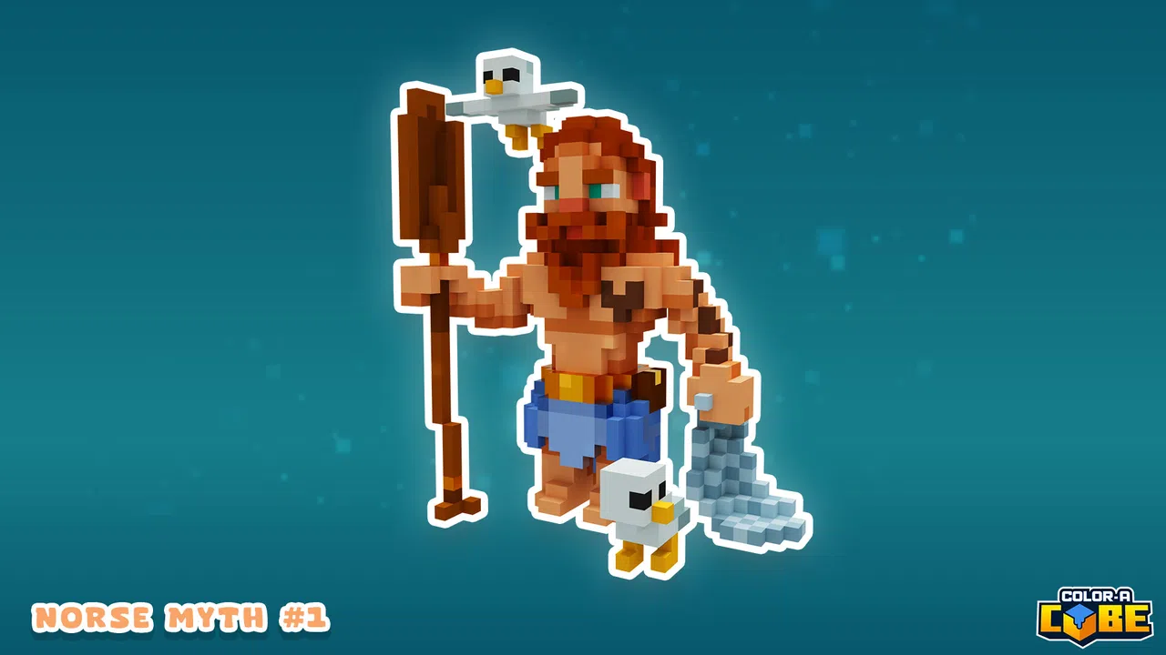 Color-a-Cube - Norse Myth Pack #1 Screenshot 3