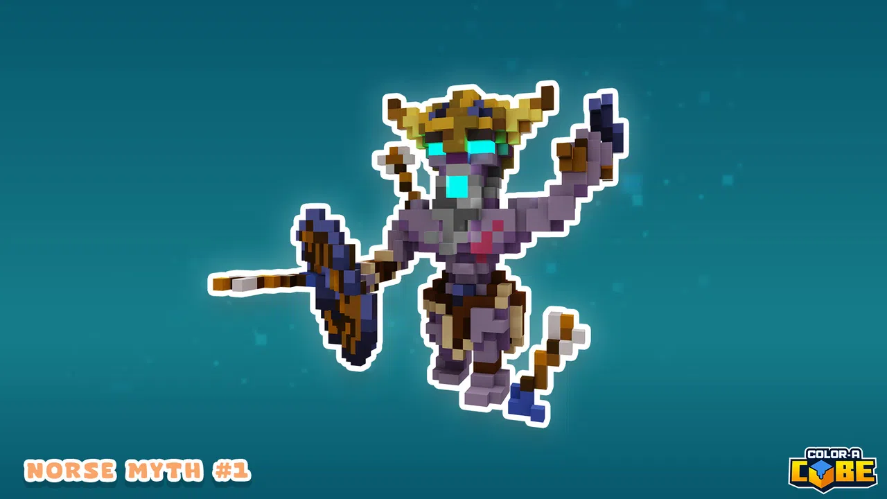 Color-a-Cube - Norse Myth Pack #1 Screenshot 8