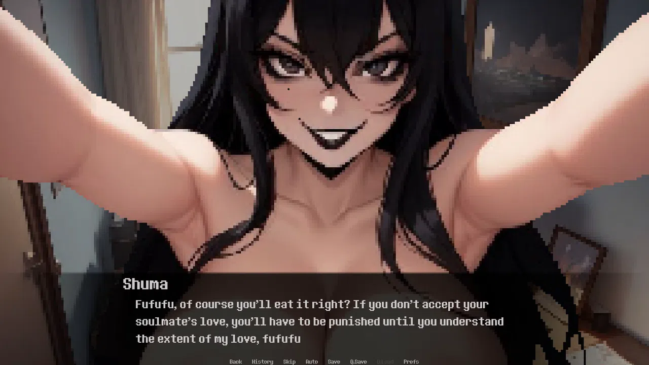 Dominated By: Yandere Goth Landlord Screenshot 3