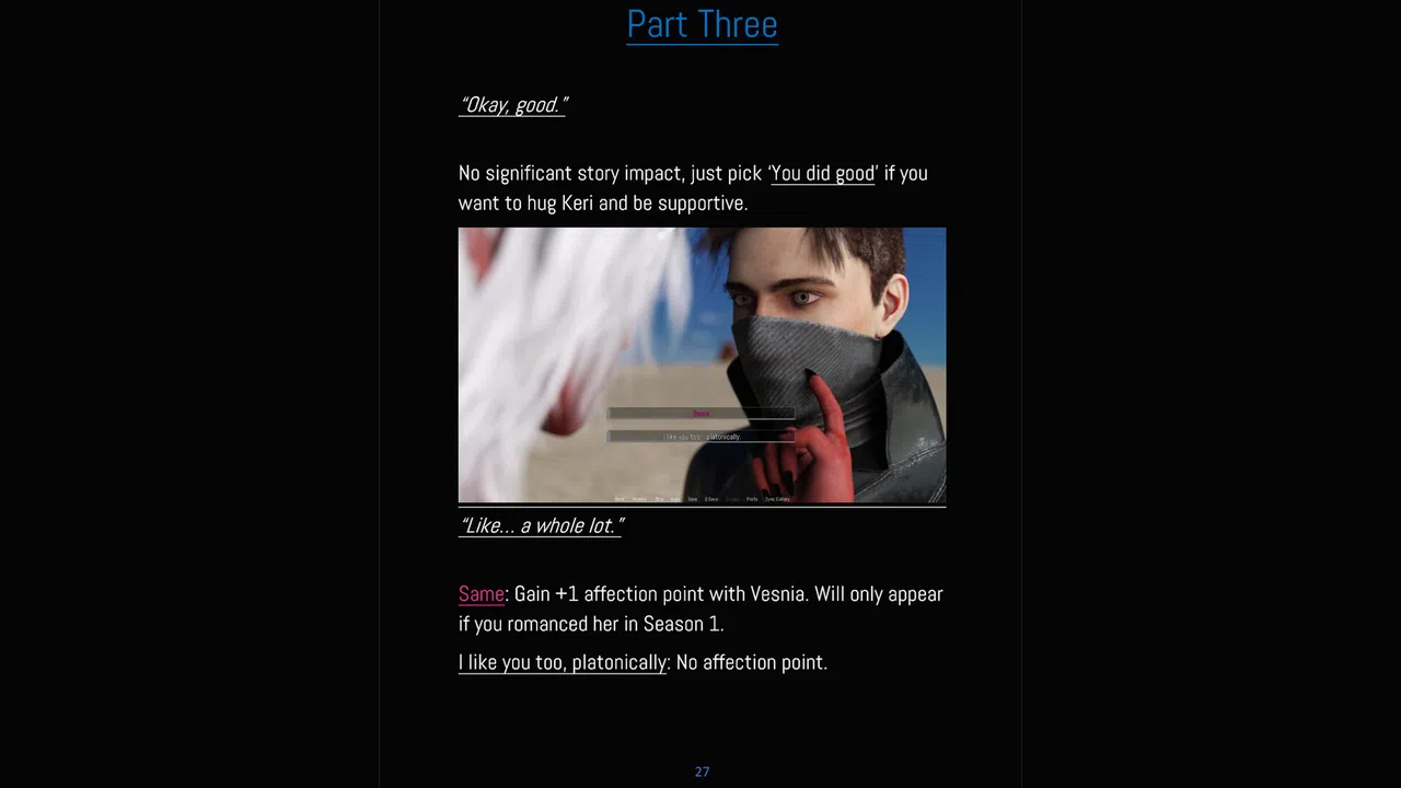 Projekt Passion — Season 2 Walkthrough Screenshot 2