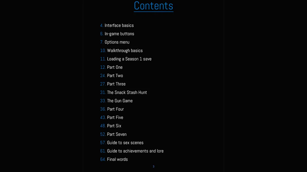 Projekt Passion — Season 2 Walkthrough Screenshot 1
