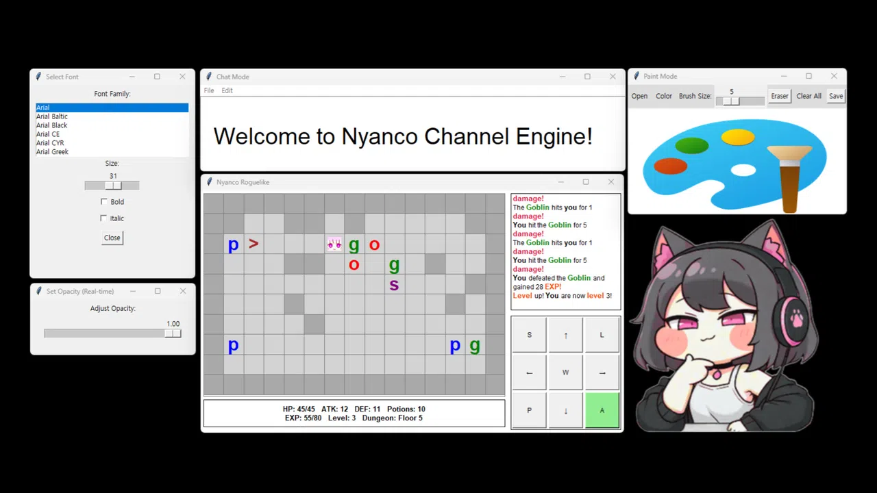 Nyanco Channel Engine Screenshot 7
