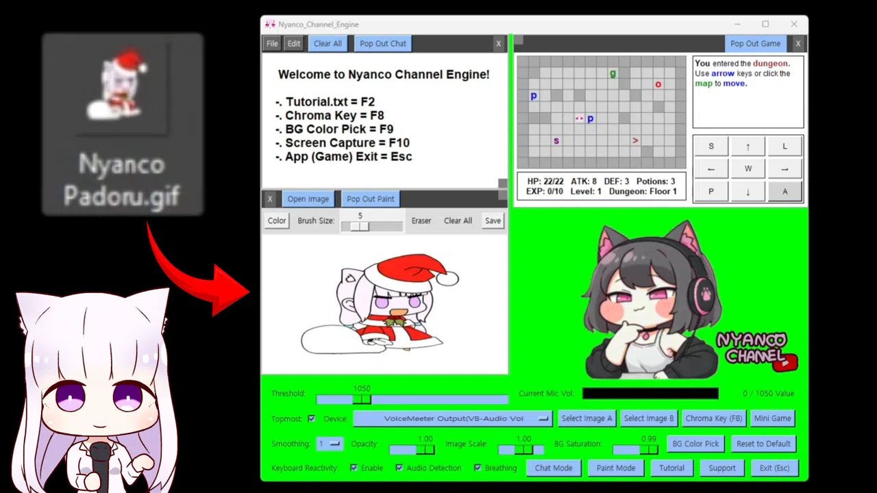Nyanco Channel Engine Screenshot 1