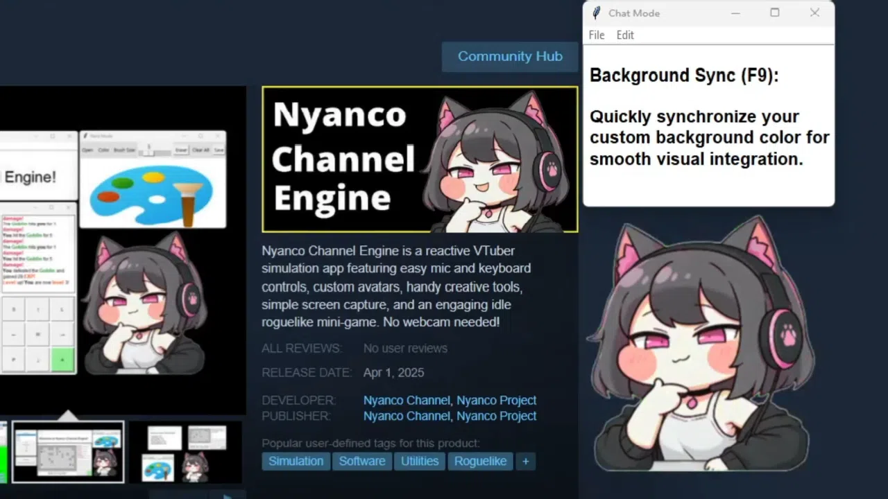 Nyanco Channel Engine Screenshot 9