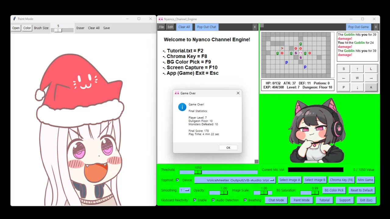 Nyanco Channel Engine Screenshot 2