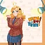 Angry princess icon