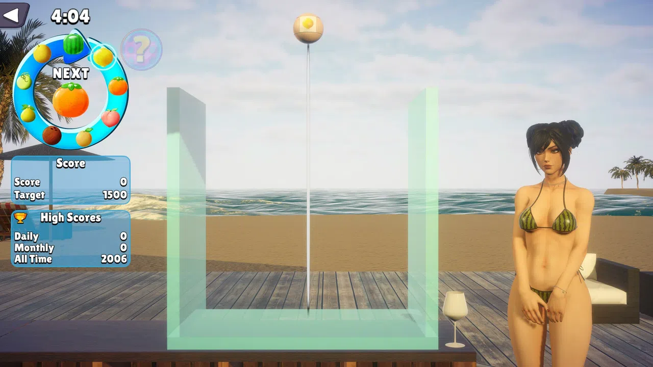 Megamelon: Suika Beach Demo Screenshot 1