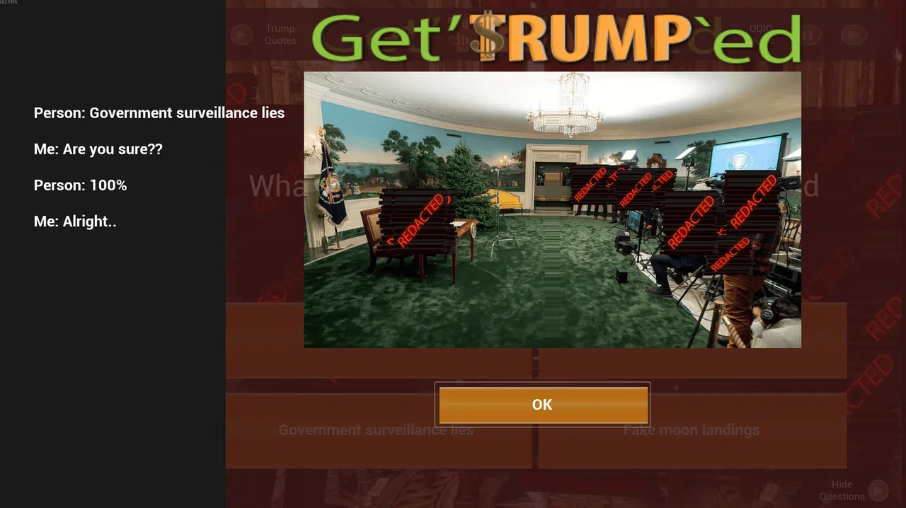 Get'TRUMP`ed Trivia Screenshot 2