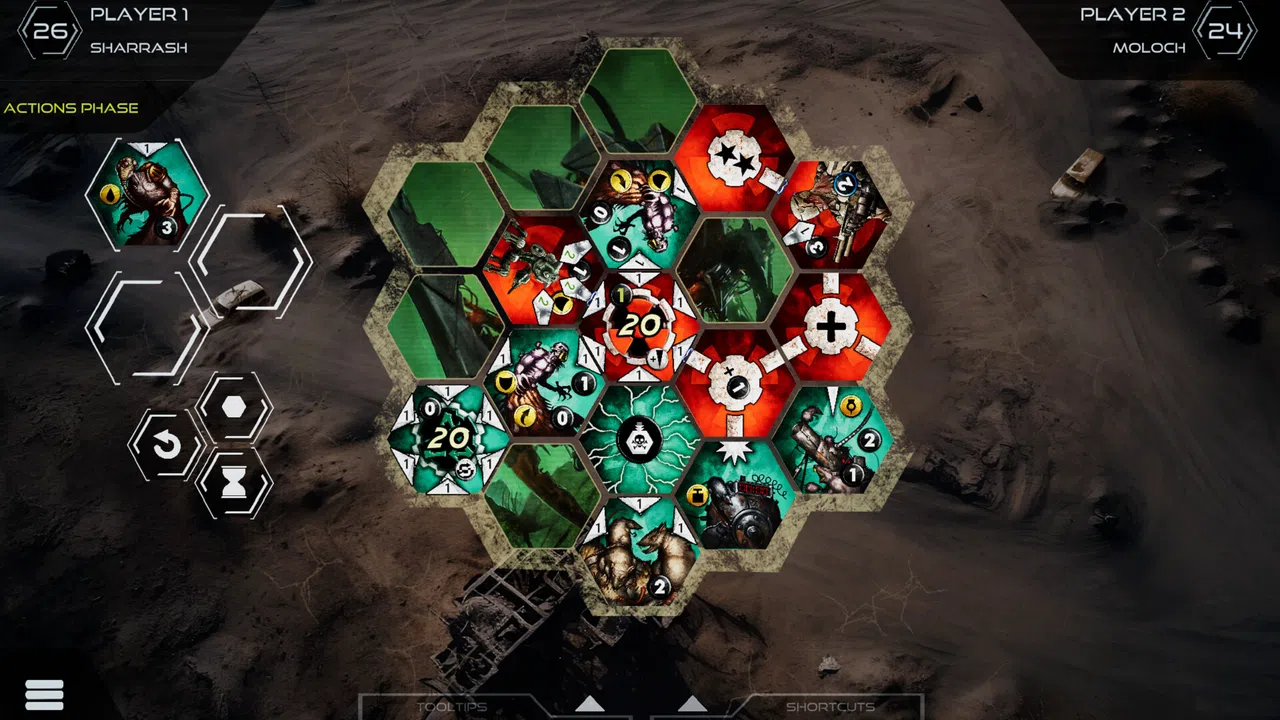 Neuroshima Hex - Sharrash Screenshot 1